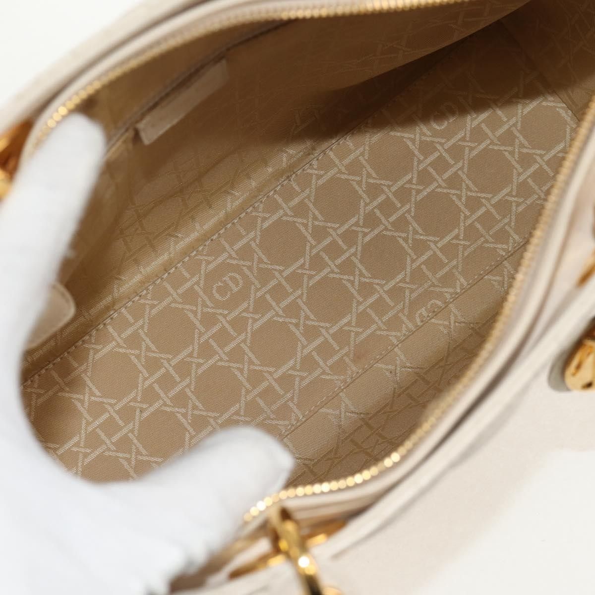 Dior Christian Dior Vintage Lady Dior Bag Cannage Size ONE SIZE - 5 Thumbnail