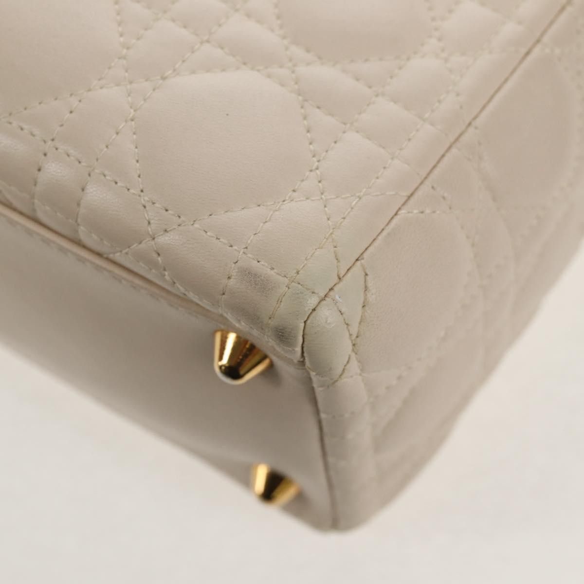 Dior Christian Dior Vintage Lady Dior Bag Cannage Size ONE SIZE - 12 Thumbnail