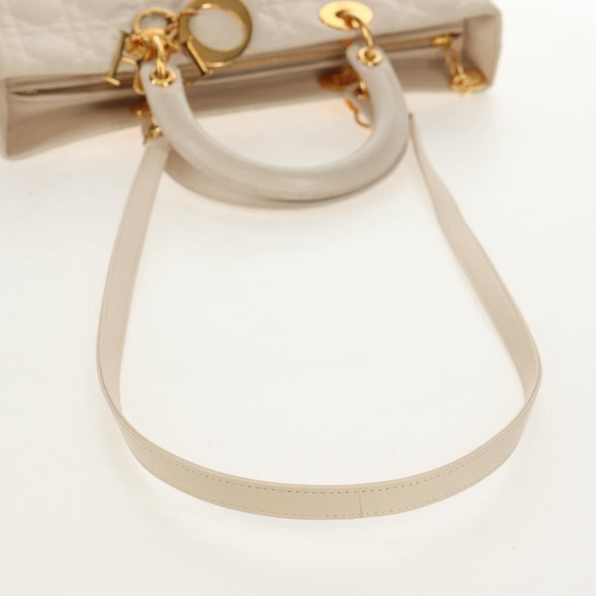 Dior Christian Dior Vintage Lady Dior Bag Cannage Size ONE SIZE - 8 Thumbnail