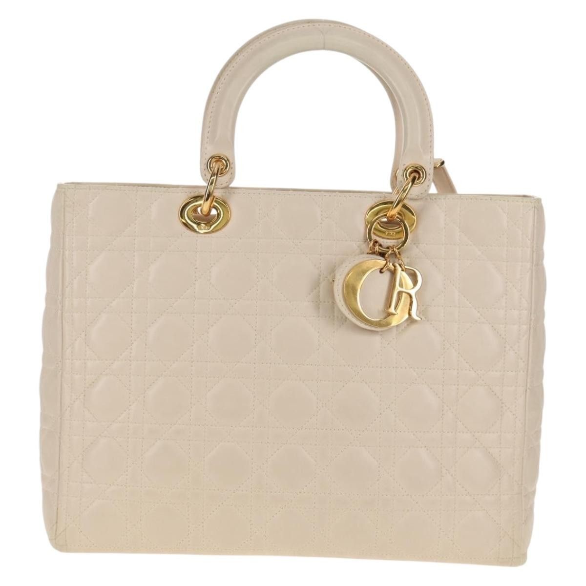 Dior Christian Dior Vintage Lady Dior Bag Cannage Size ONE SIZE - 19 Thumbnail