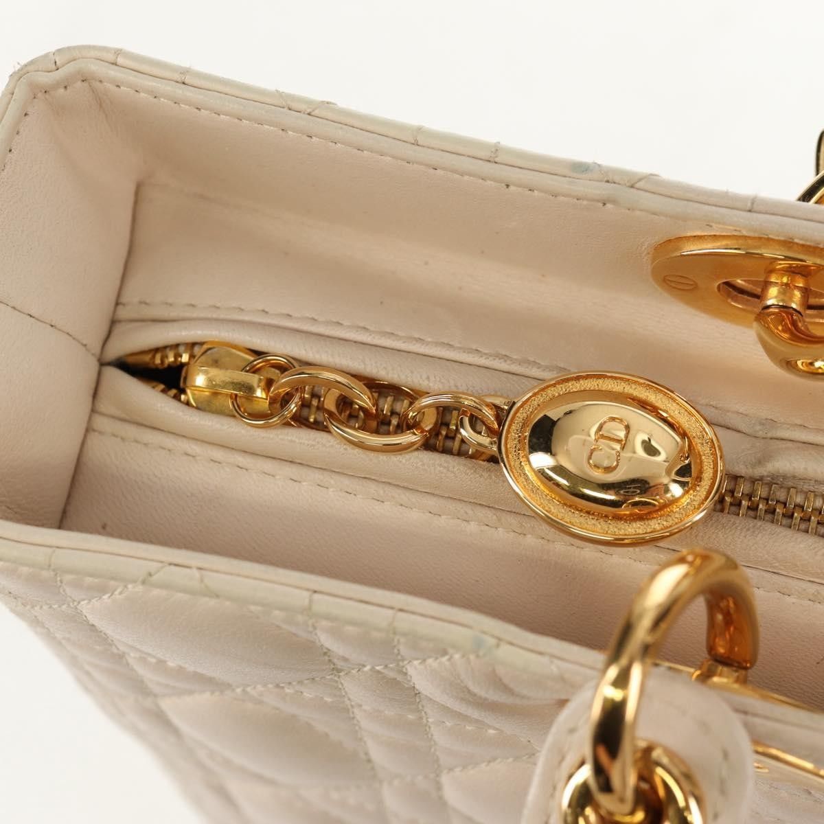 Dior Christian Dior Vintage Lady Dior Bag Cannage Size ONE SIZE - 13 Thumbnail