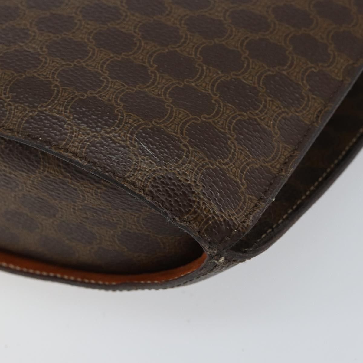 Celine Celine Vintage Macadam Shoulder Bag Canvas Size ONE SIZE - 9 Thumbnail