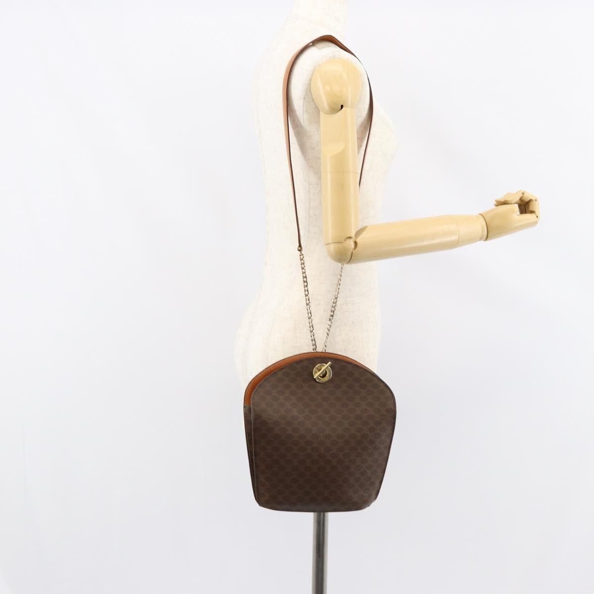 Celine Celine Vintage Macadam Shoulder Bag Canvas Size ONE SIZE - 13 Thumbnail