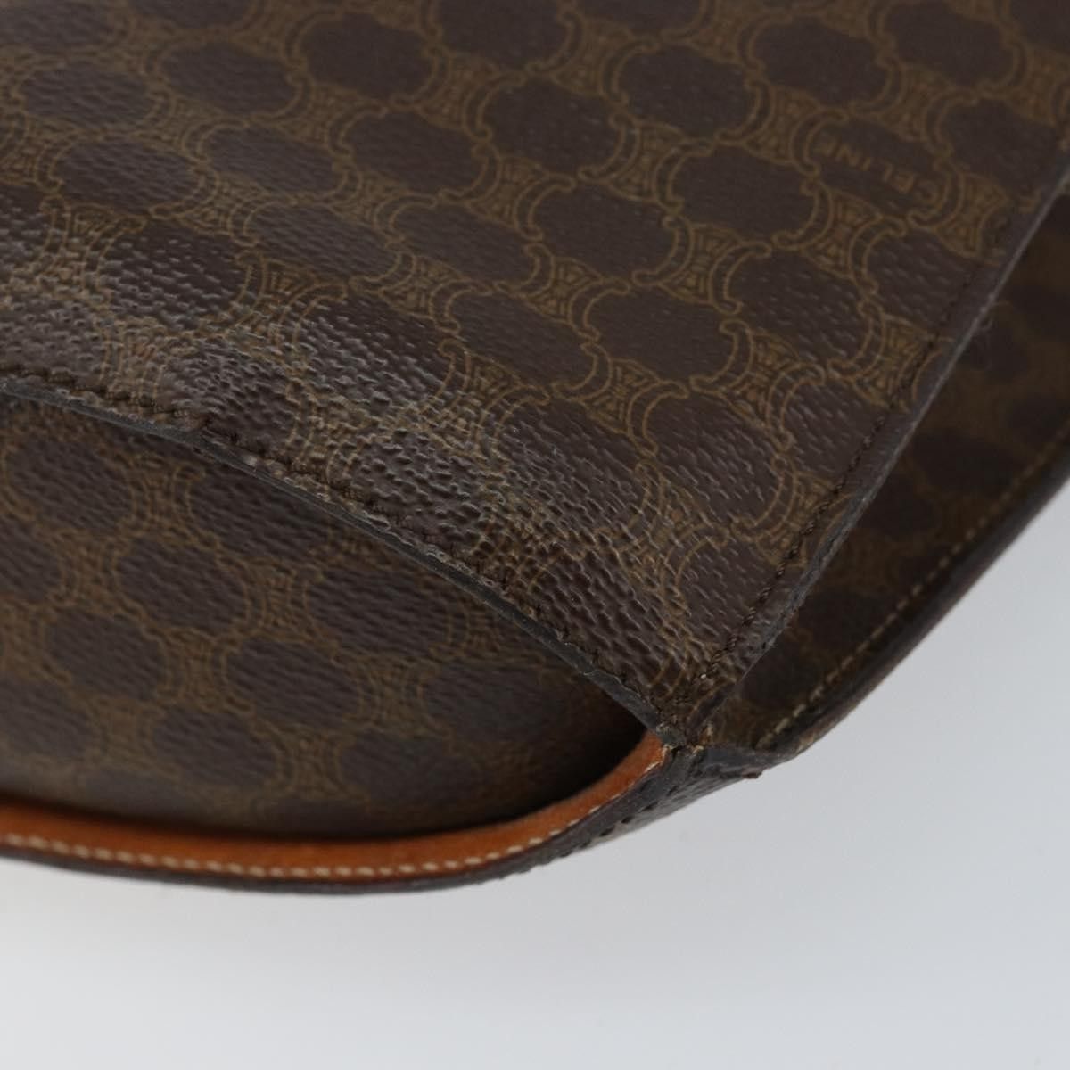 Celine Celine Vintage Macadam Shoulder Bag Canvas Size ONE SIZE - 11 Thumbnail