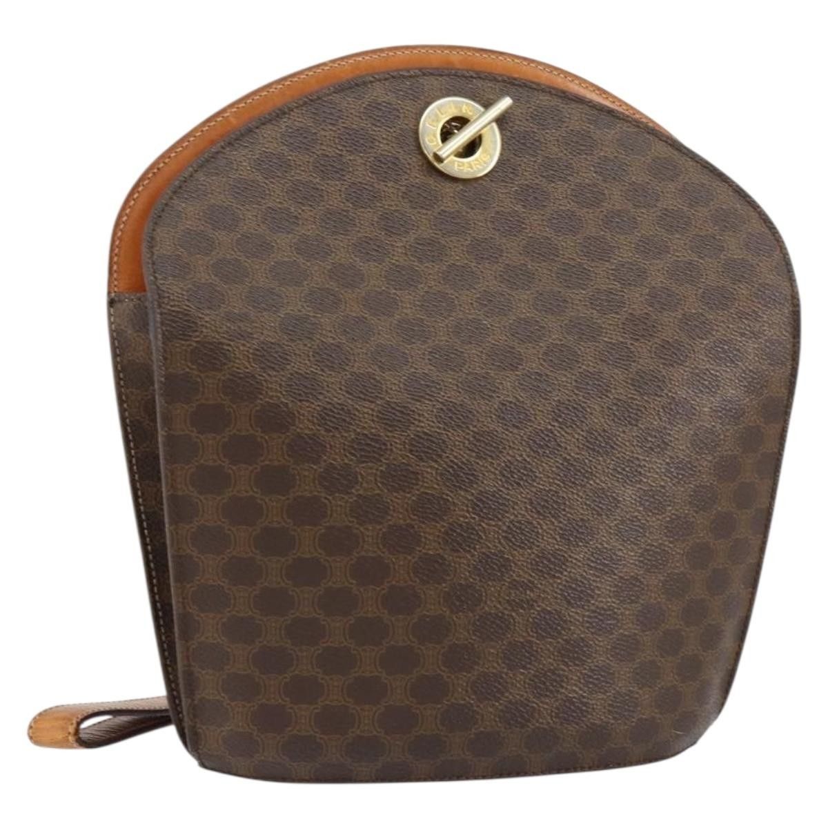 Celine Celine Vintage Macadam Shoulder Bag Canvas Size ONE SIZE - 18 Thumbnail