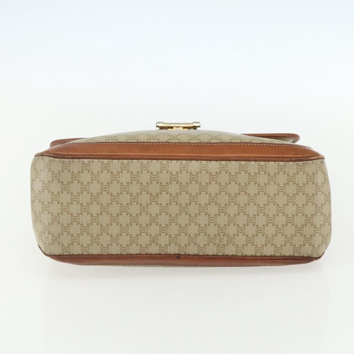 Celine Celine Vintage Macadam Handbag Canvas and Leather Size ONE SIZE - 10 Thumbnail