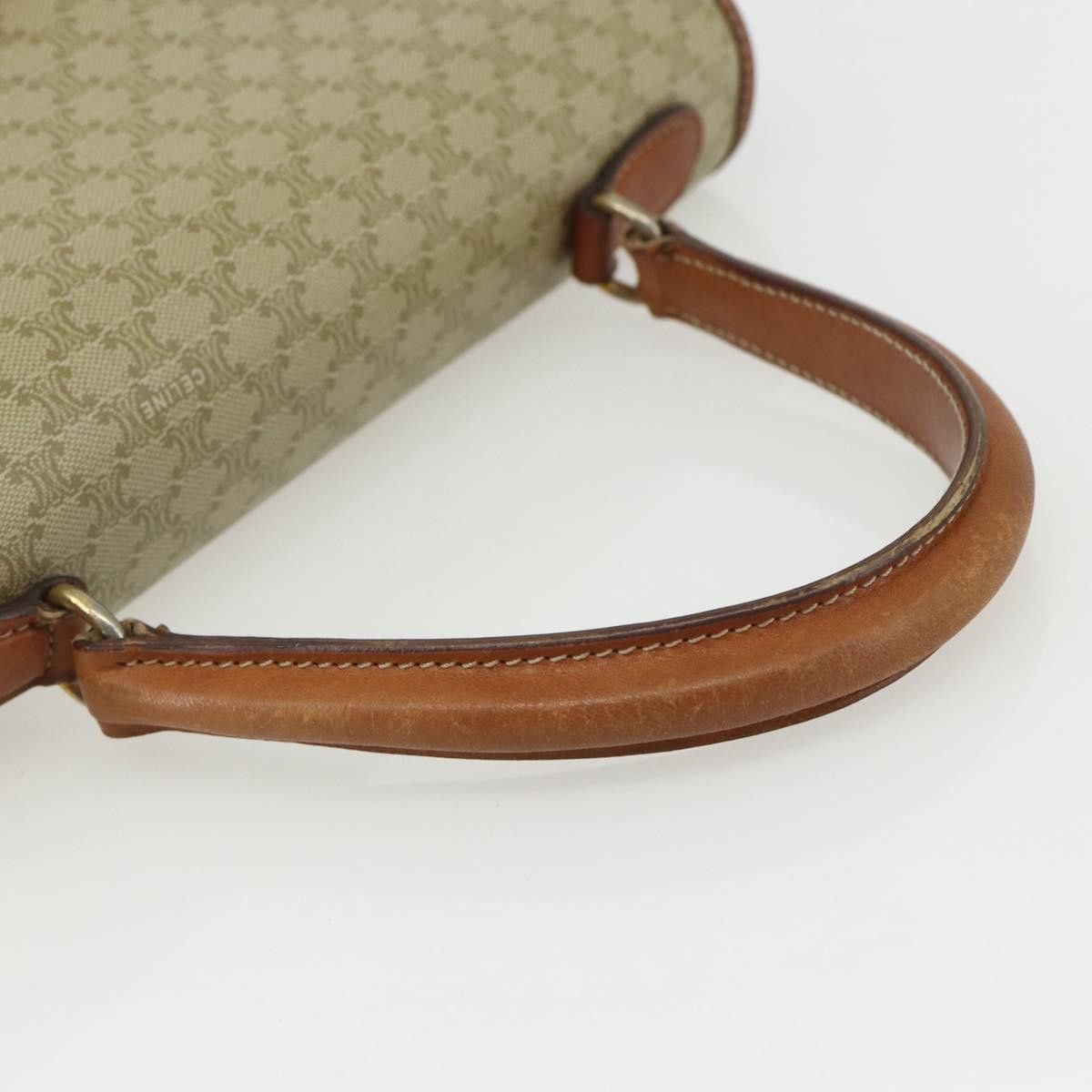 Celine Celine Vintage Macadam Handbag Canvas and Leather Size ONE SIZE - 7 Thumbnail