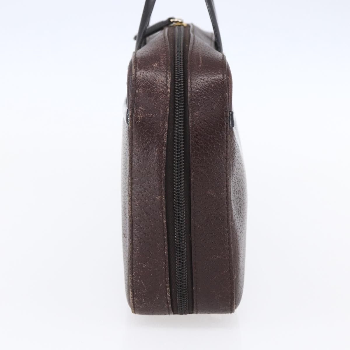 Dior Christian Dior Vintage CD Handbag Leather Size ONE SIZE - 3 Thumbnail