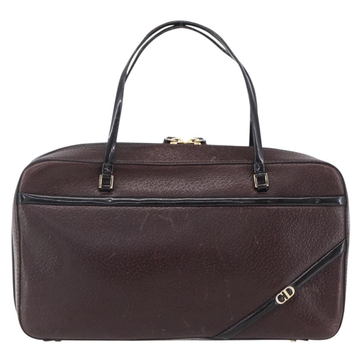 Dior Christian Dior Vintage CD Handbag Leather Size ONE SIZE - 17 Thumbnail