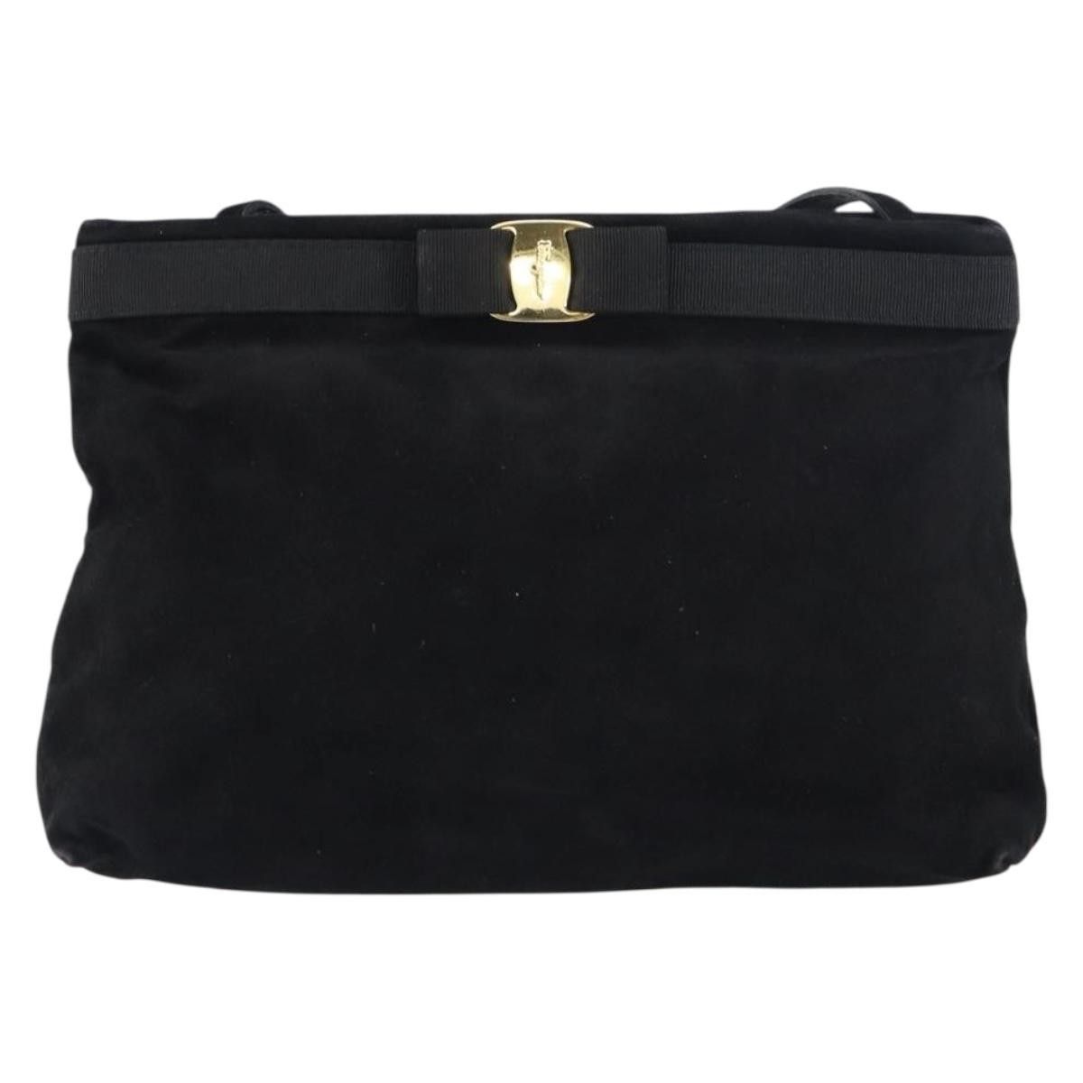 Salvatore Ferragamo Salvatore Ferragamo Vala Shoulder Bag Suede Size ONE SIZE - 17 Thumbnail