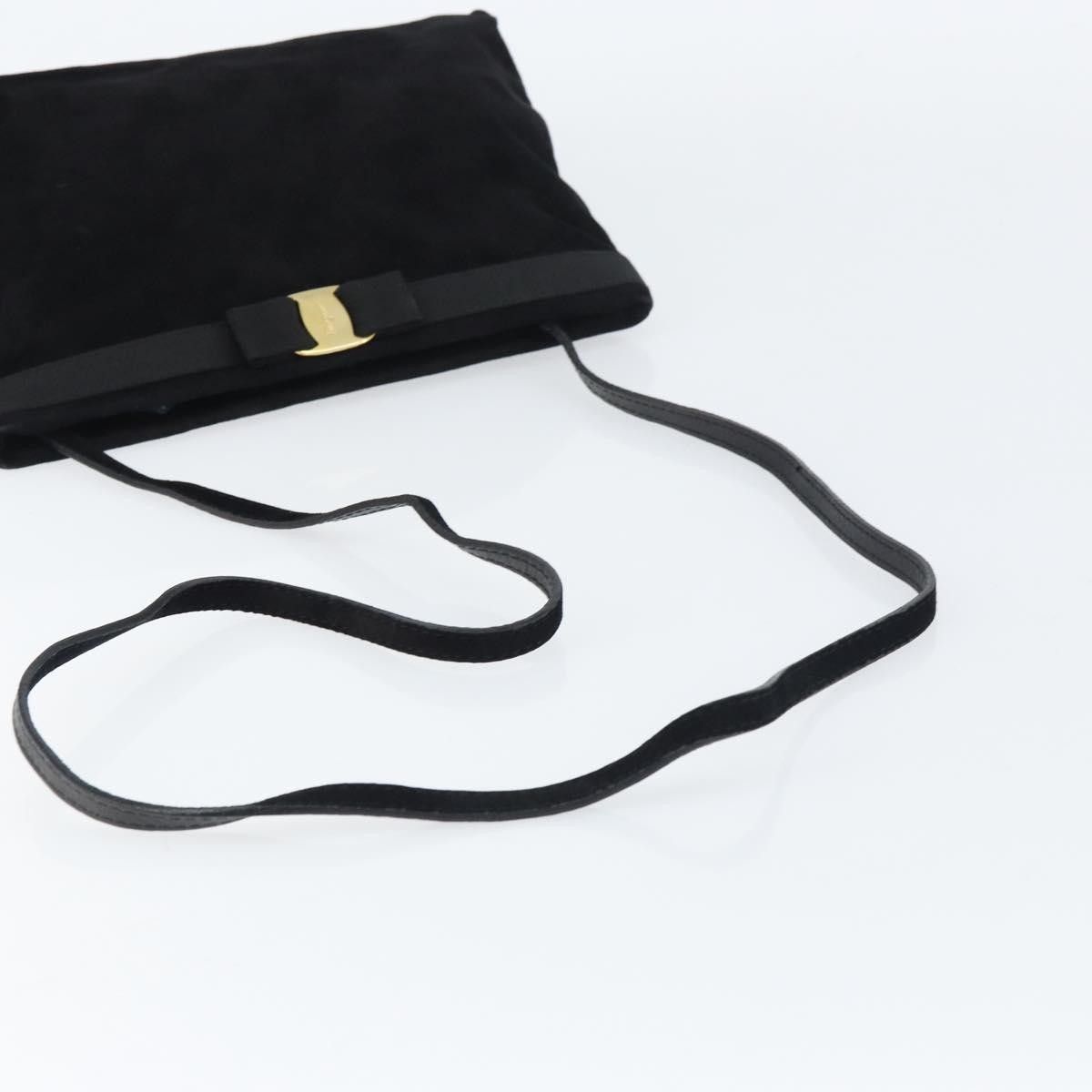 Salvatore Ferragamo Salvatore Ferragamo Vala Shoulder Bag Suede Size ONE SIZE - 7 Thumbnail