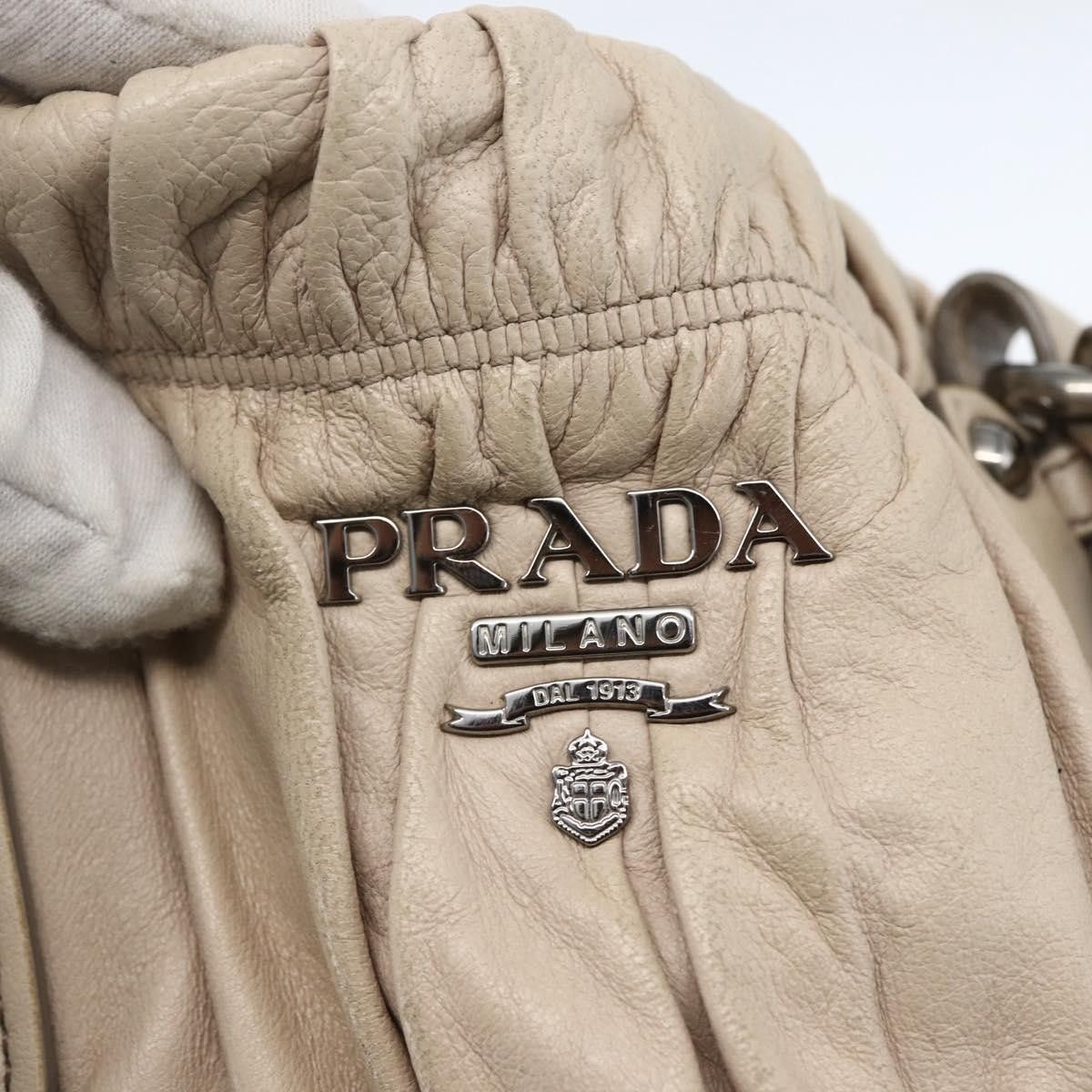 Prada Prada Gaufre Convertible Tote Nappa Leather Size ONE SIZE - 16 Thumbnail