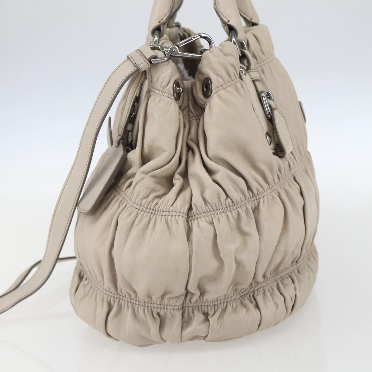 Prada Prada Gaufre Convertible Tote Nappa Leather Size ONE SIZE - 4 Thumbnail