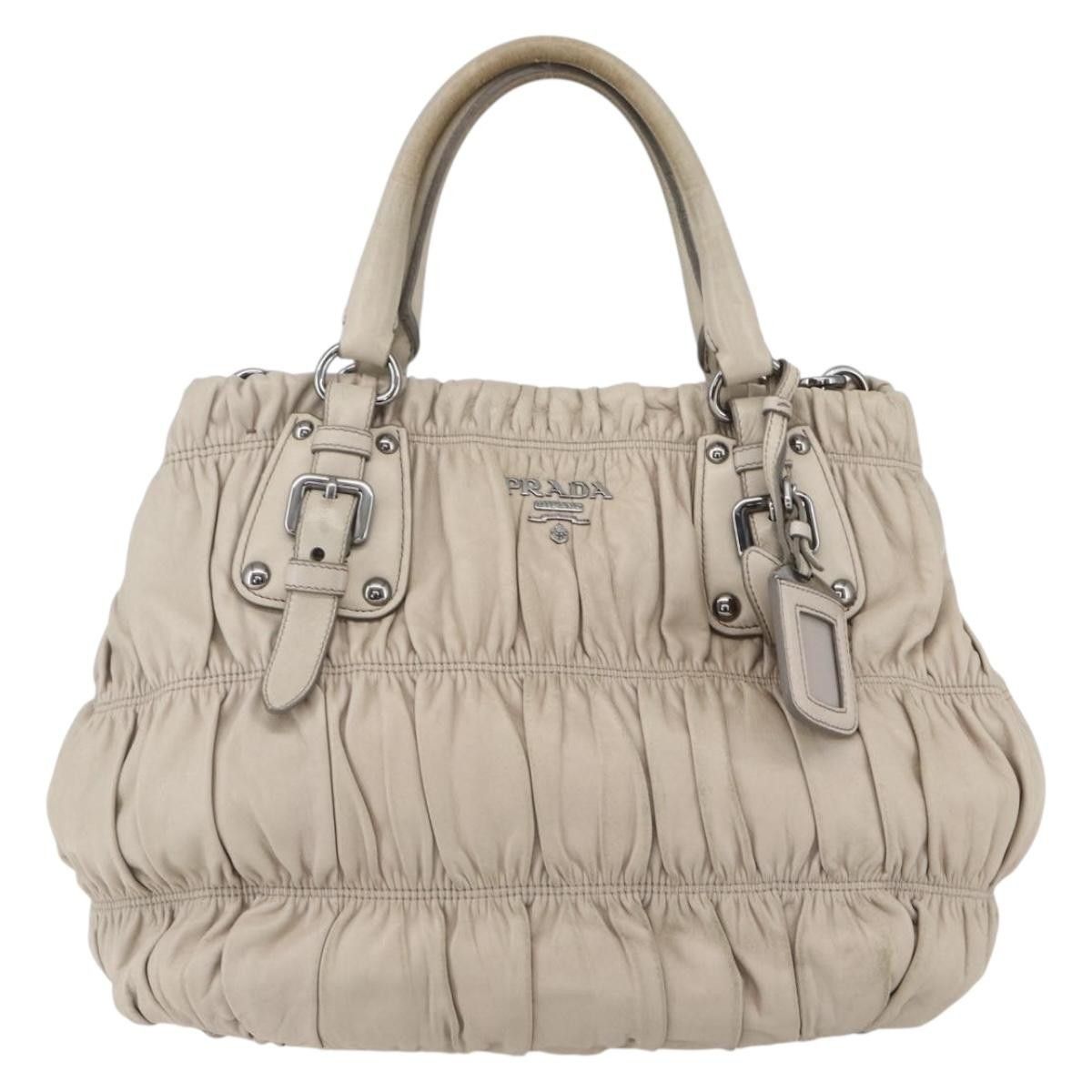 Prada Prada Gaufre Convertible Tote Nappa Leather Size ONE SIZE - 24 Thumbnail