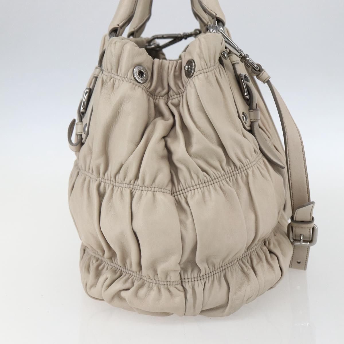 Prada Prada Gaufre Convertible Tote Nappa Leather Size ONE SIZE - 3 Thumbnail