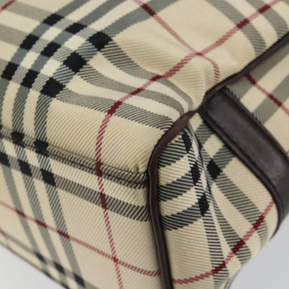 Burberry Burberry Nova Check Tote Canvas and Leather Size ONE SIZE - 10 Thumbnail