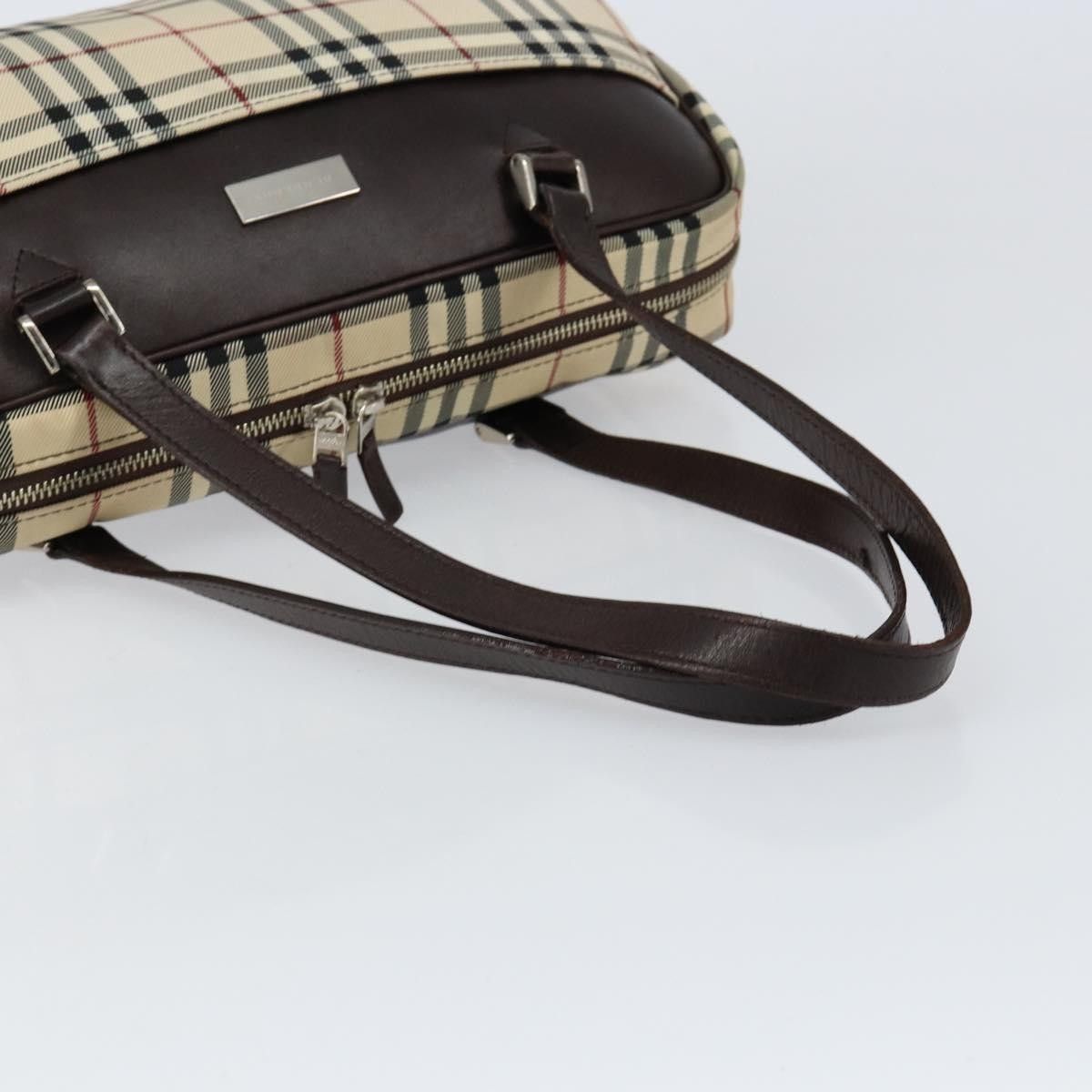 Burberry Burberry Nova Check Tote Canvas and Leather Size ONE SIZE - 7 Thumbnail