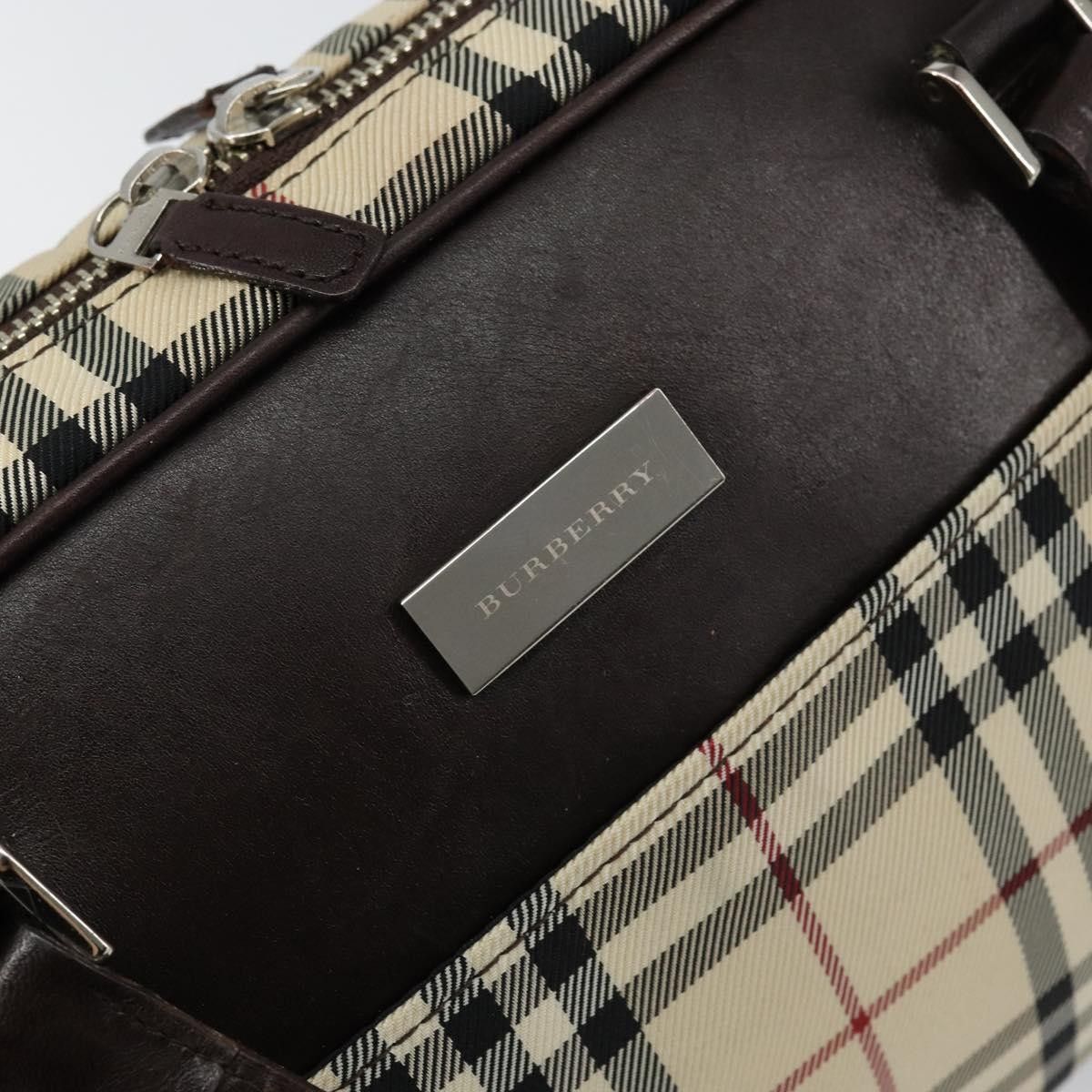 Burberry Burberry Nova Check Tote Canvas and Leather Size ONE SIZE - 6 Thumbnail