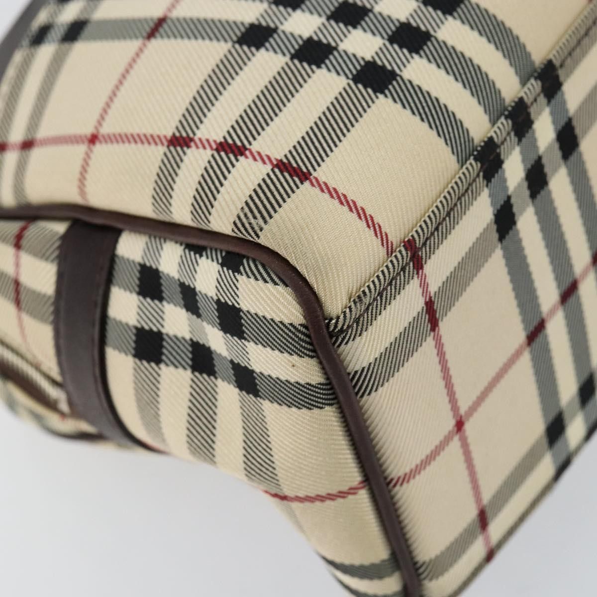 Burberry Burberry Nova Check Tote Canvas and Leather Size ONE SIZE - 9 Thumbnail