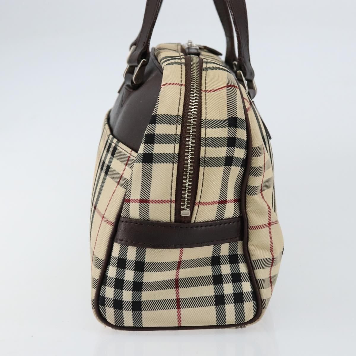 Burberry Burberry Nova Check Tote Canvas and Leather Size ONE SIZE - 4 Thumbnail