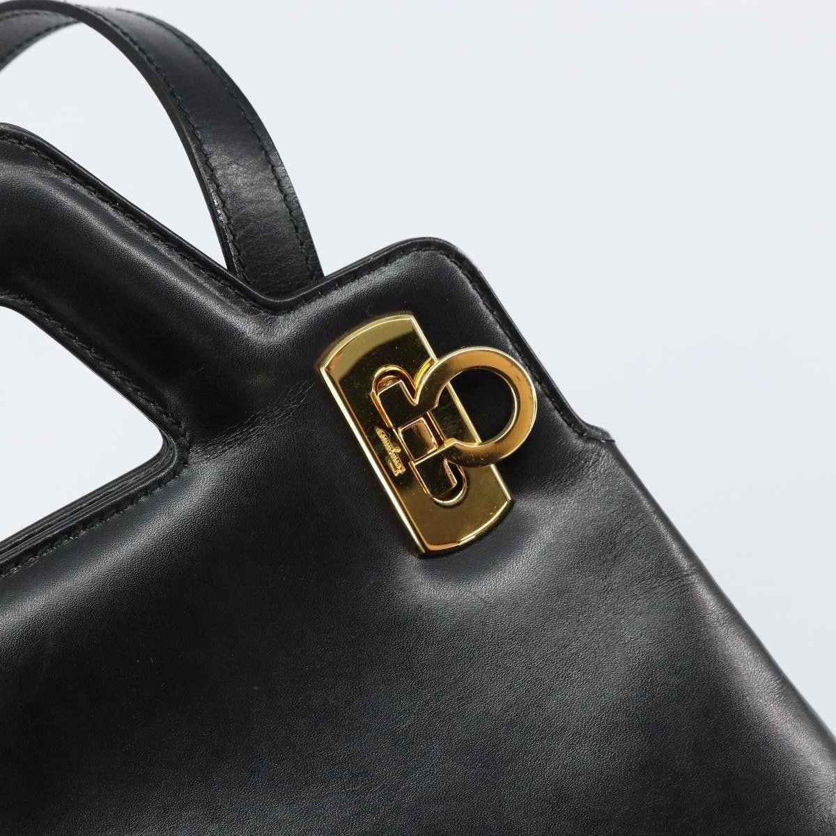 Salvatore Ferragamo Salvatore Ferragamo Wanda Handbag Leather Size ONE SIZE - 12 Thumbnail