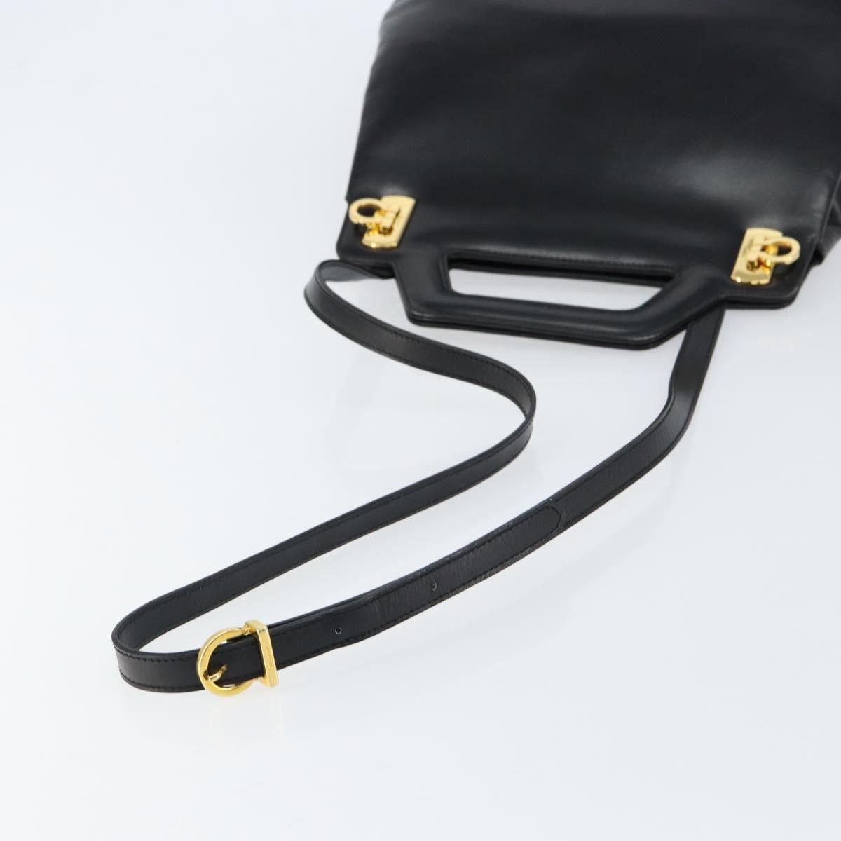 Salvatore Ferragamo Salvatore Ferragamo Wanda Handbag Leather Size ONE SIZE - 7 Thumbnail