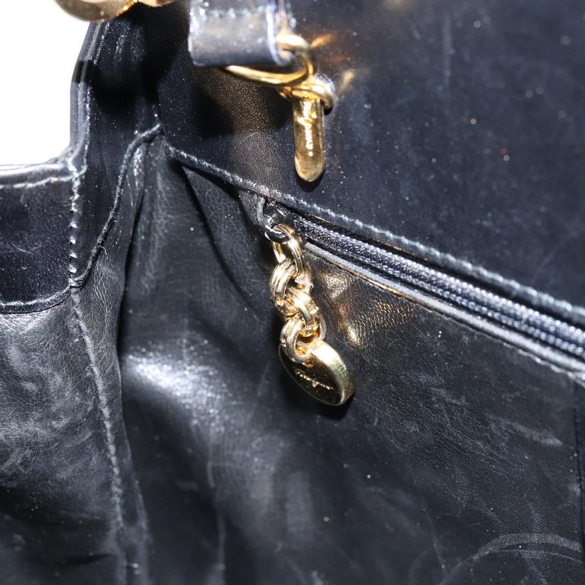 Salvatore Ferragamo Salvatore Ferragamo Wanda Handbag Leather Size ONE SIZE - 13 Thumbnail