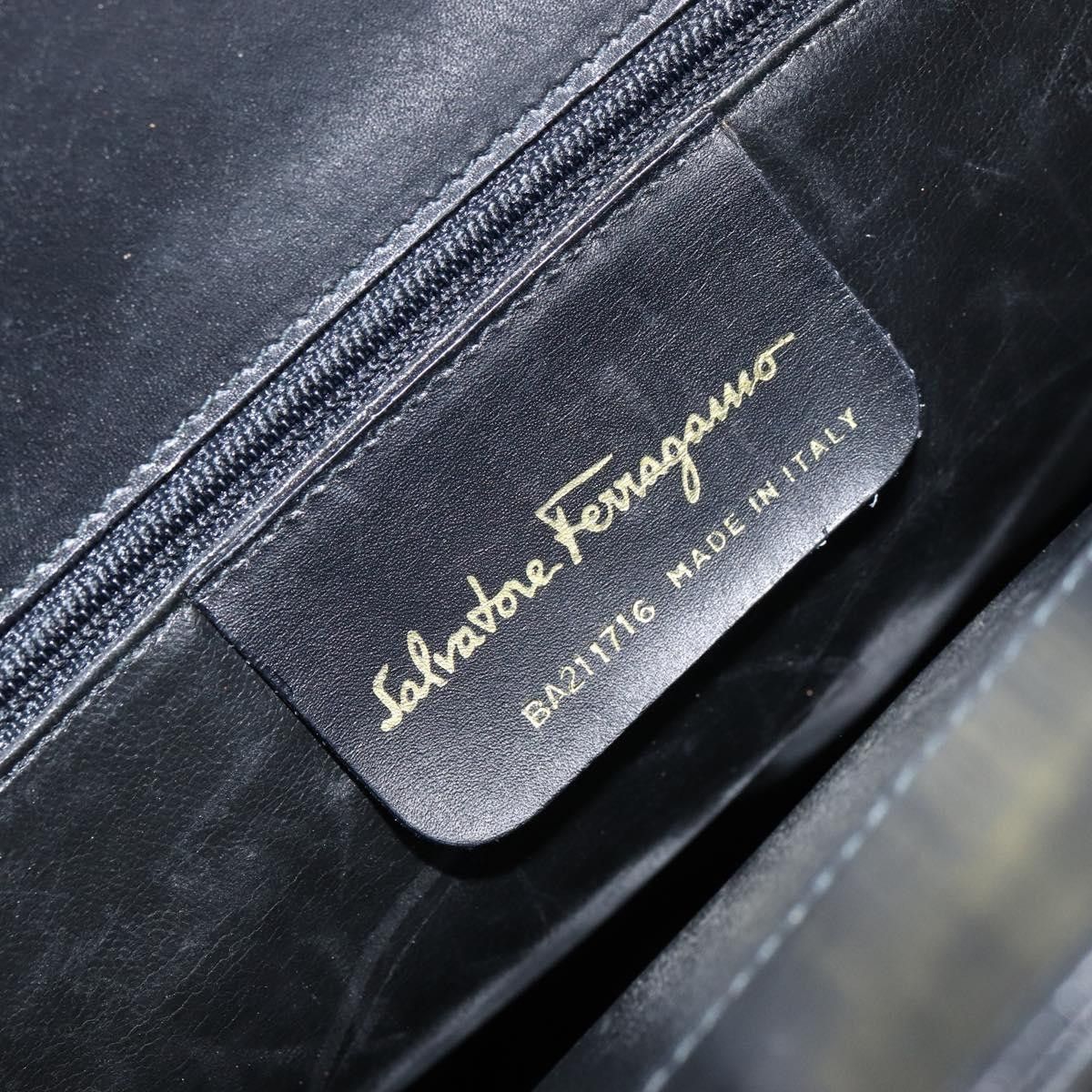 Salvatore Ferragamo Salvatore Ferragamo Wanda Handbag Leather Size ONE SIZE - 6 Thumbnail