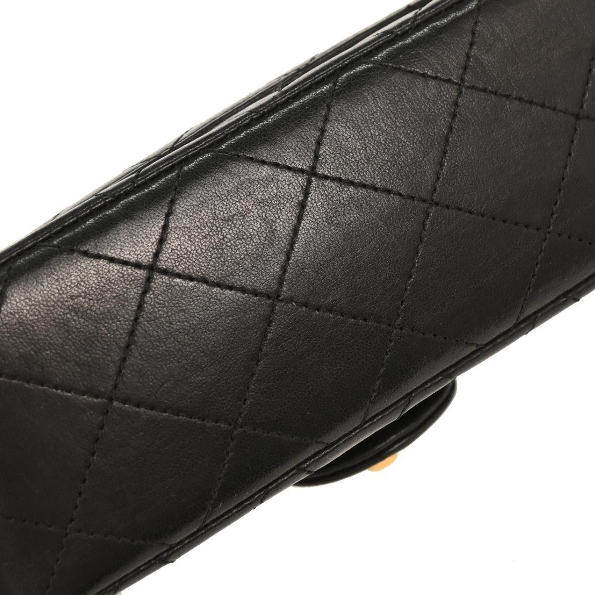 Chanel Chanel Vintage Square Classic Single Flap Bag Quilted Lambskin Size ONE SIZE - 7 Thumbnail