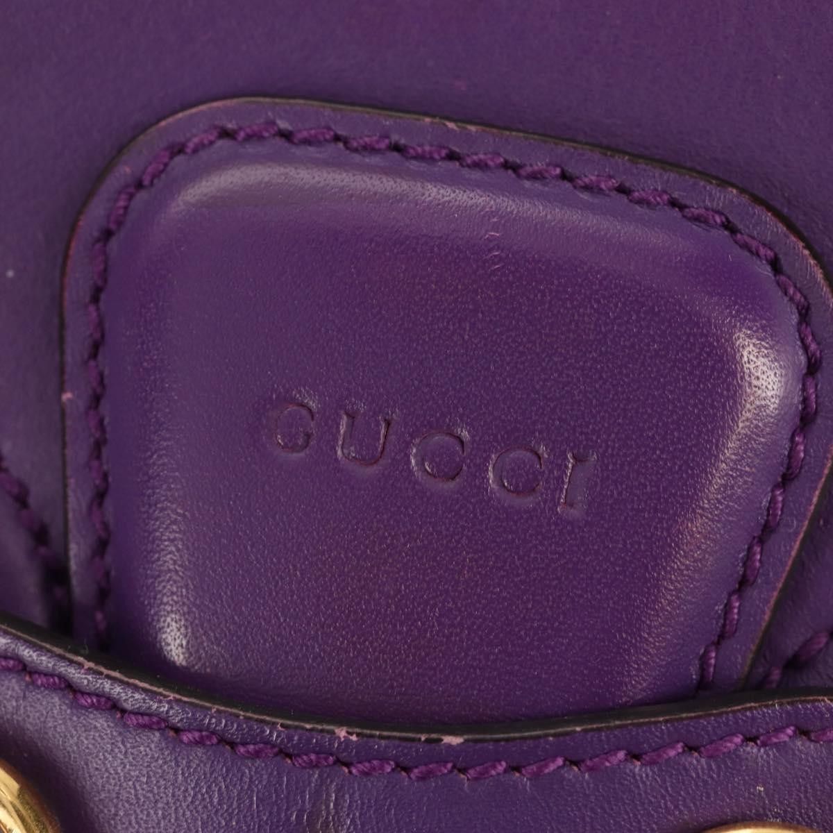 Gucci Gucci Lady Web Shoulder Bag Leather Size ONE SIZE - 17 Thumbnail