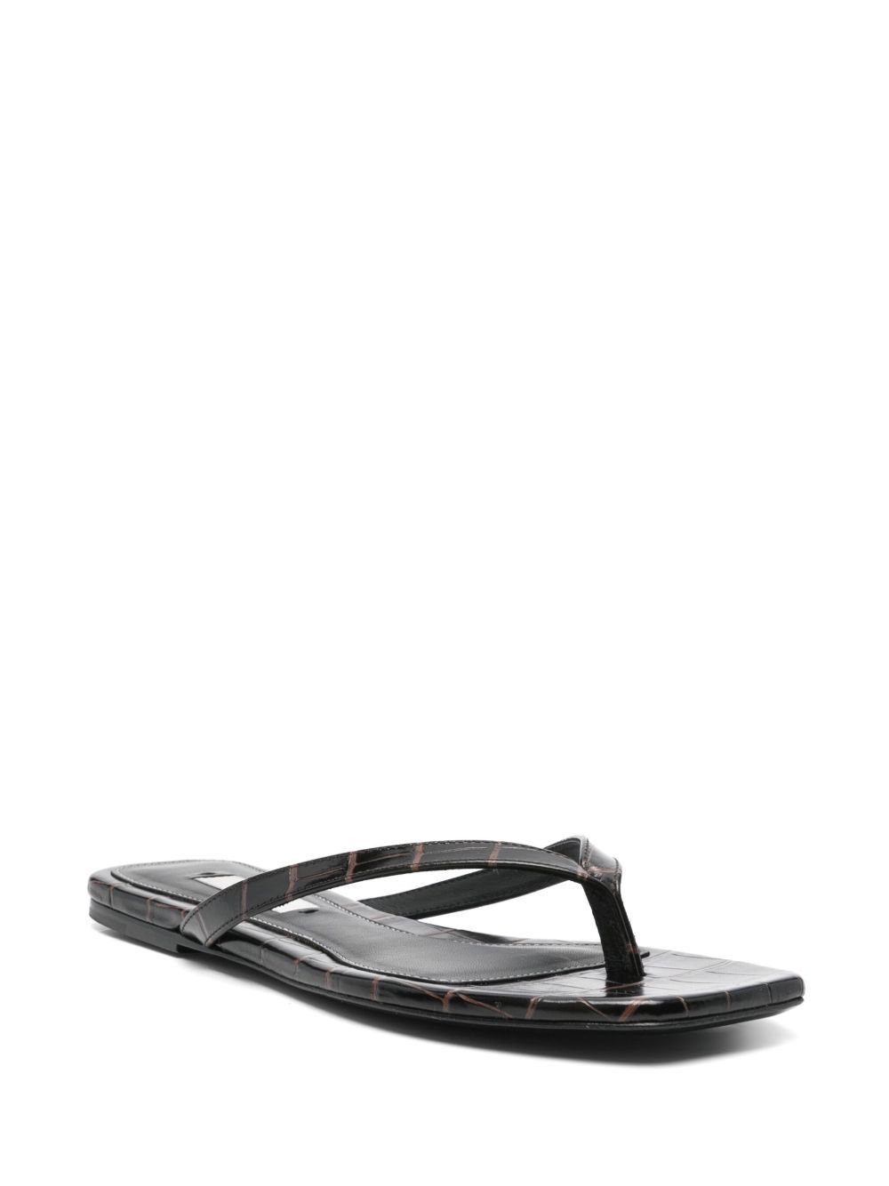 Toteme LEATHER FLIP FLOPS Size US 10 / IT 40 - 2 Thumbnail