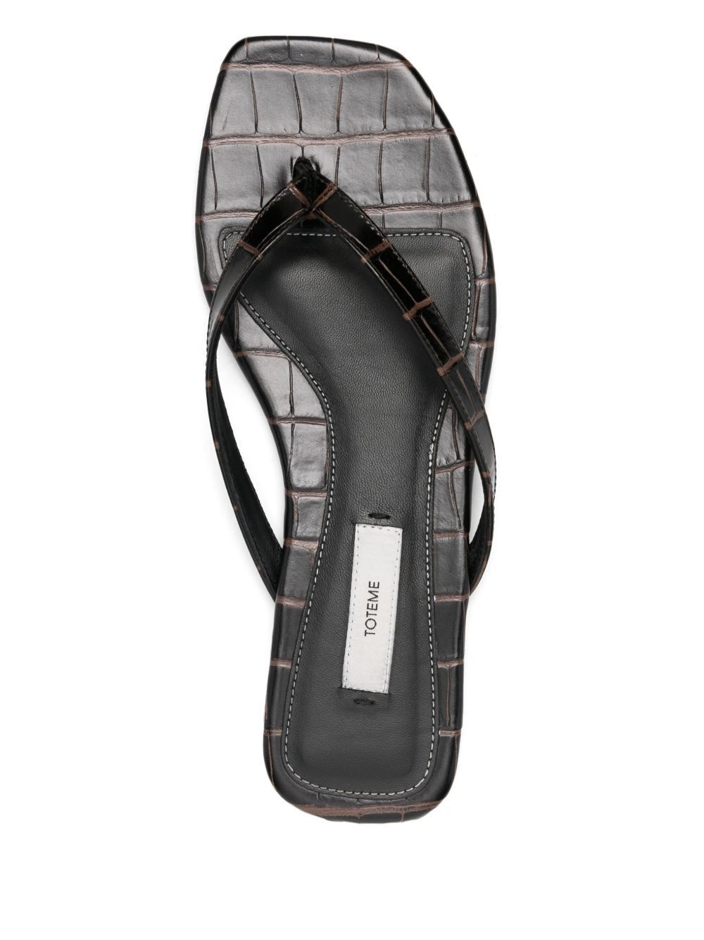 Toteme LEATHER FLIP FLOPS Size US 10 / IT 40 - 4 Thumbnail