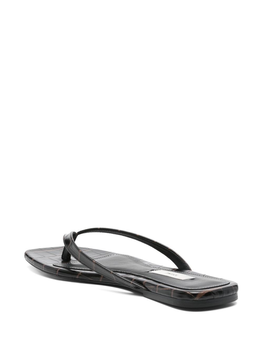Toteme LEATHER FLIP FLOPS Size US 10 / IT 40 - 3 Thumbnail