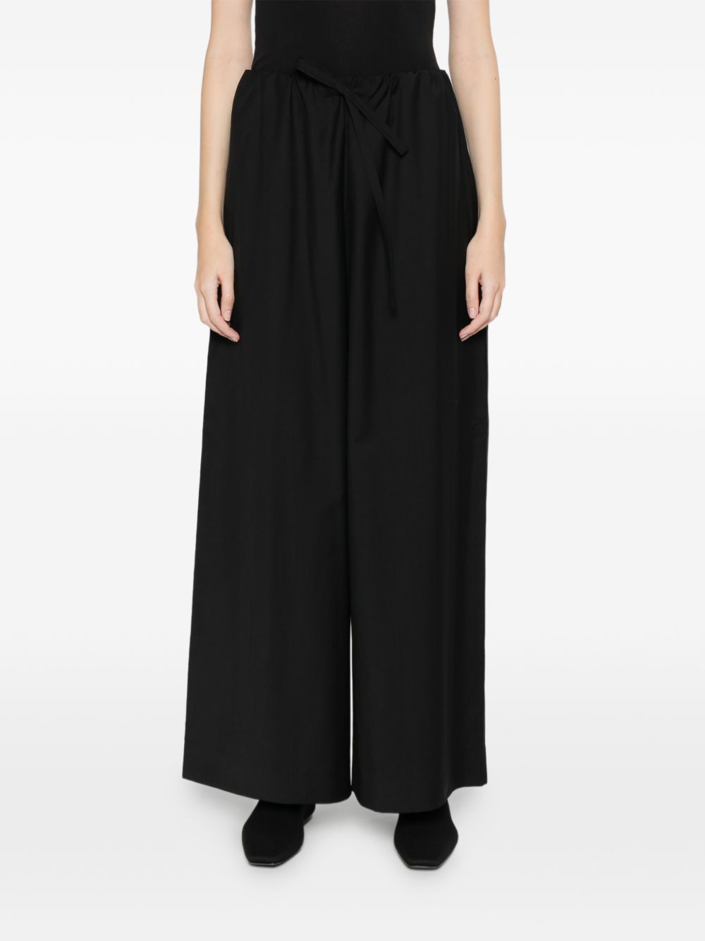 Toteme WOOL DRAWSTRING TROUSERS Size 32" / US 10 / IT 46 - 4 Thumbnail