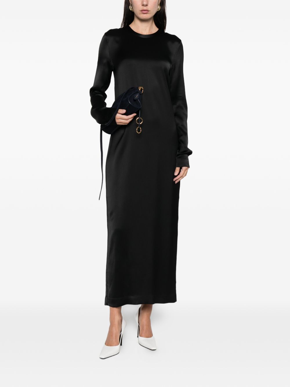 Toteme SATIN LONG DRESS Size XS / US 0-2 / IT 36-38 - 2 Thumbnail