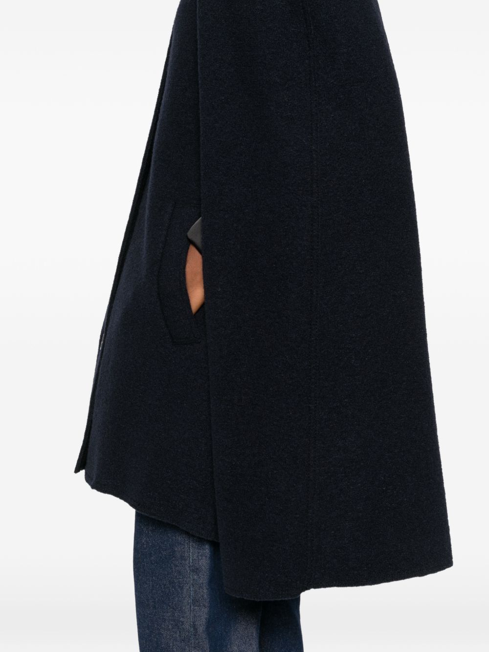 Toteme WOOL CAPE COAT Size XS / US 0-2 / IT 36-38 - 4 Thumbnail