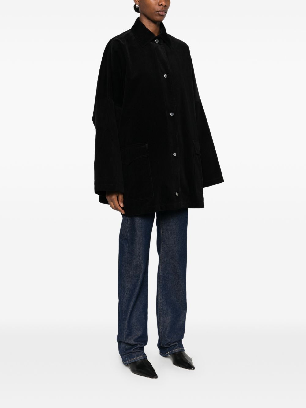 Toteme COTTON OVERSHIRT JACKET Size M / US 6-8 / IT 42-44 - 5 Thumbnail