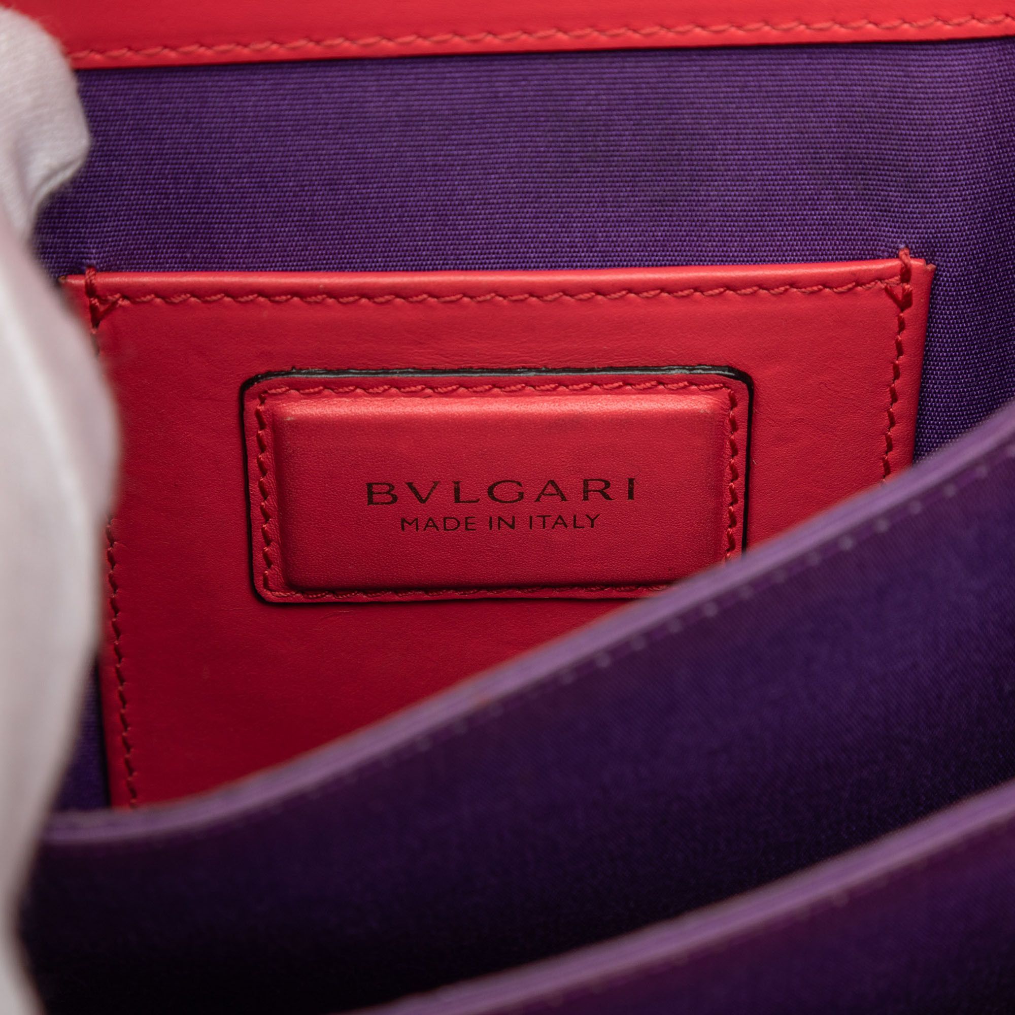 Bvlgari Bvlgari Small Calfskin Serpenti Forever Top Handle Bag Size ONE SIZE - 5 Thumbnail