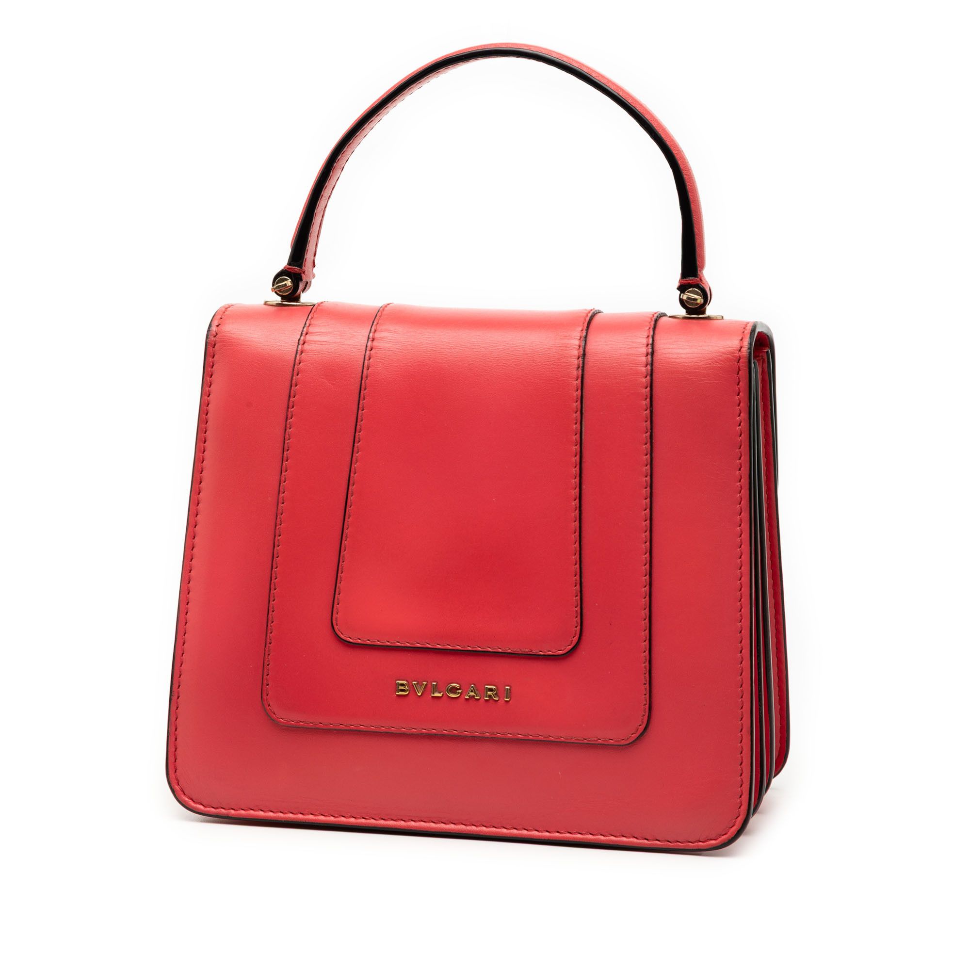 Bvlgari Bvlgari Small Calfskin Serpenti Forever Top Handle Bag Size ONE SIZE - 2 Thumbnail