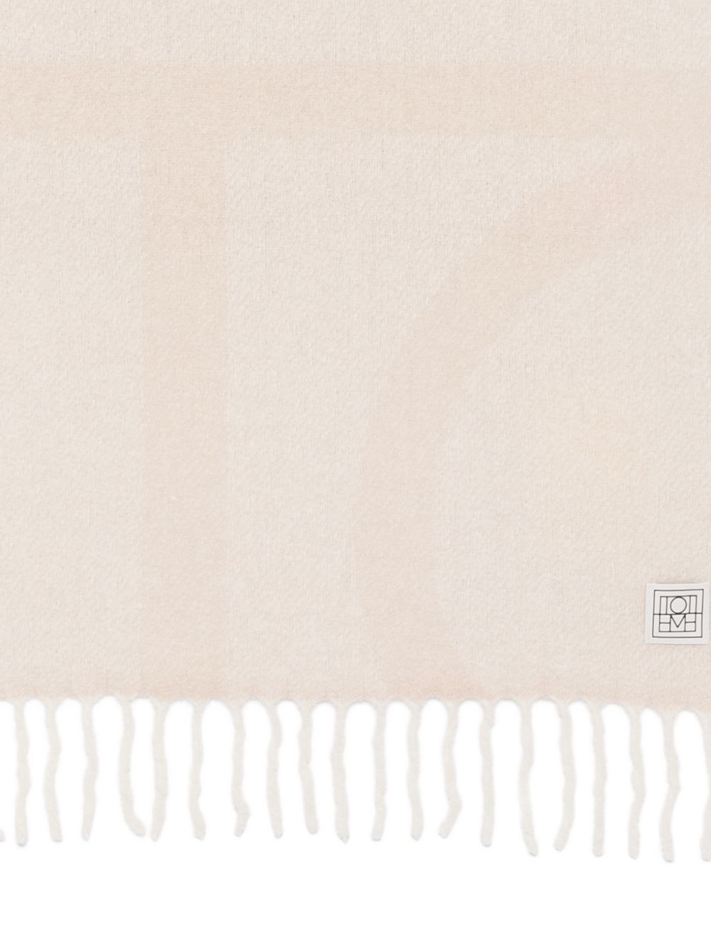Toteme MONOGRAM WOOL SCARF Size ONE SIZE - 2 Thumbnail