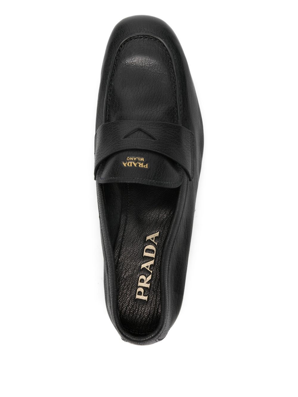 Prada LEATHER LOAFERS Size US 11 / EU 44 - 4 Thumbnail