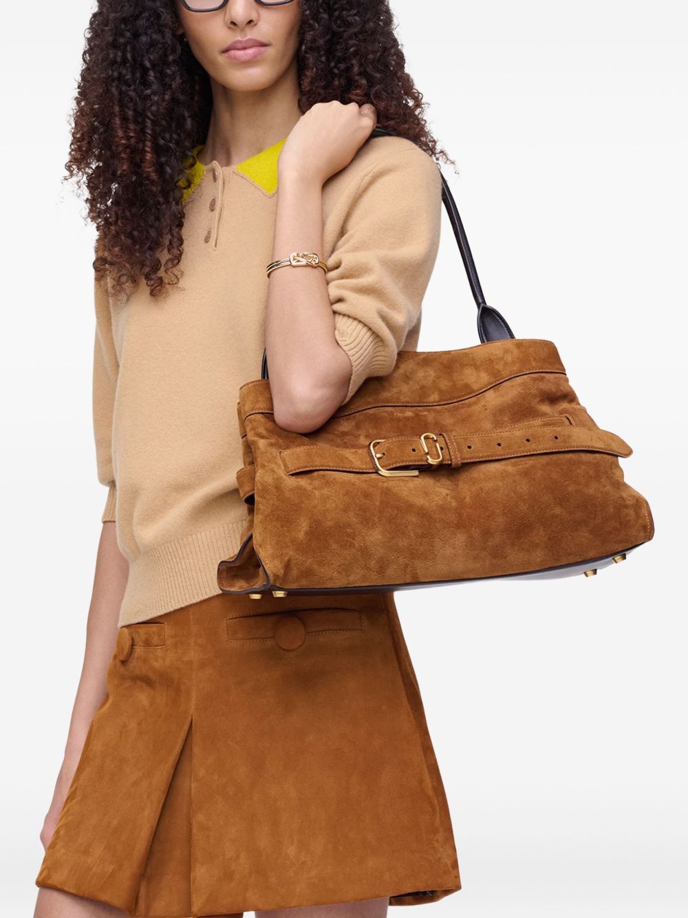 Marc Jacobs THE SATCHEL LEATHER HANDBAG Size ONE SIZE - 2 Thumbnail