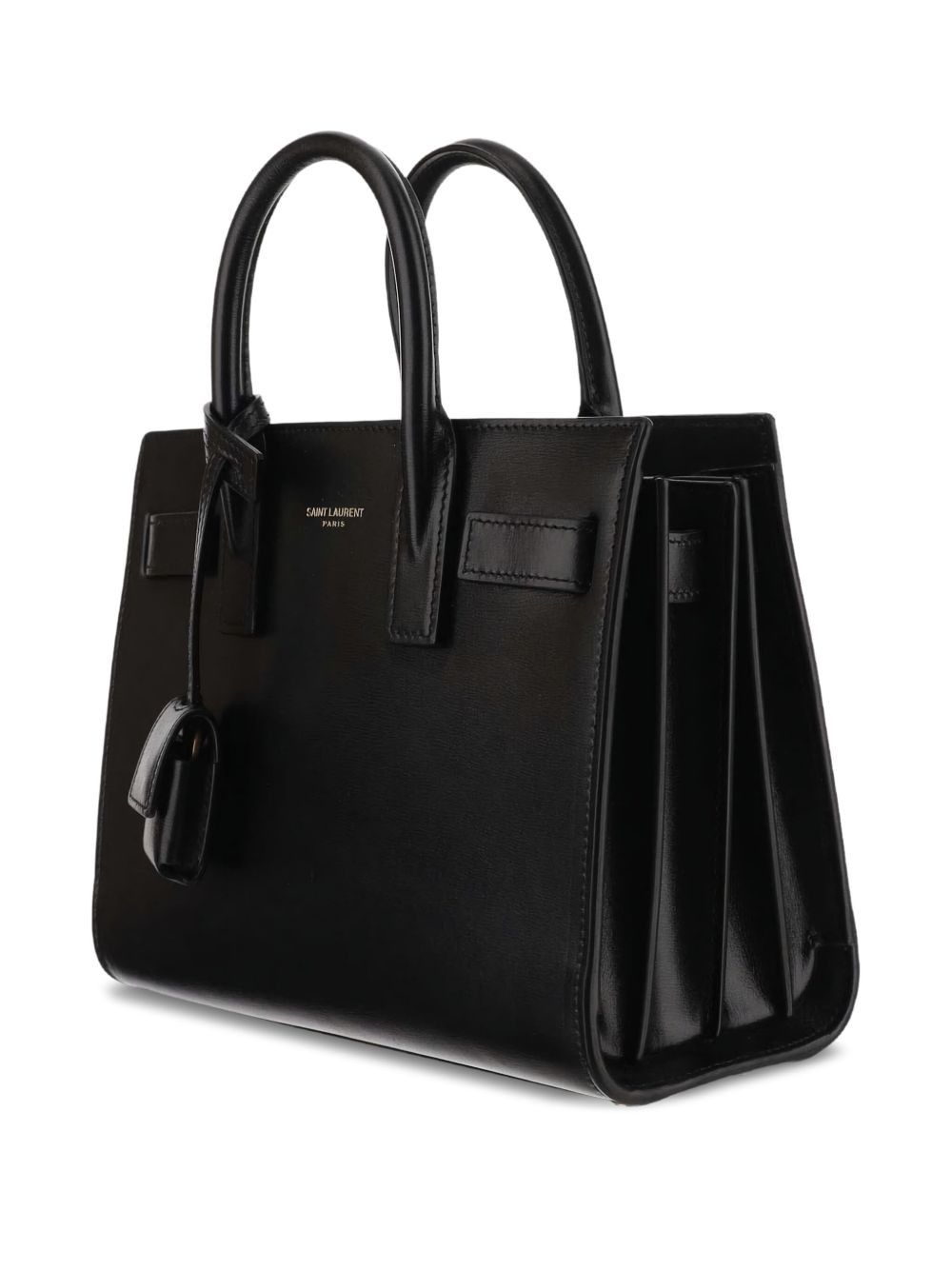 Saint Laurent Paris SAC DE JOUR NANO LEATHER HANDBAG Size ONE SIZE - 4 Thumbnail