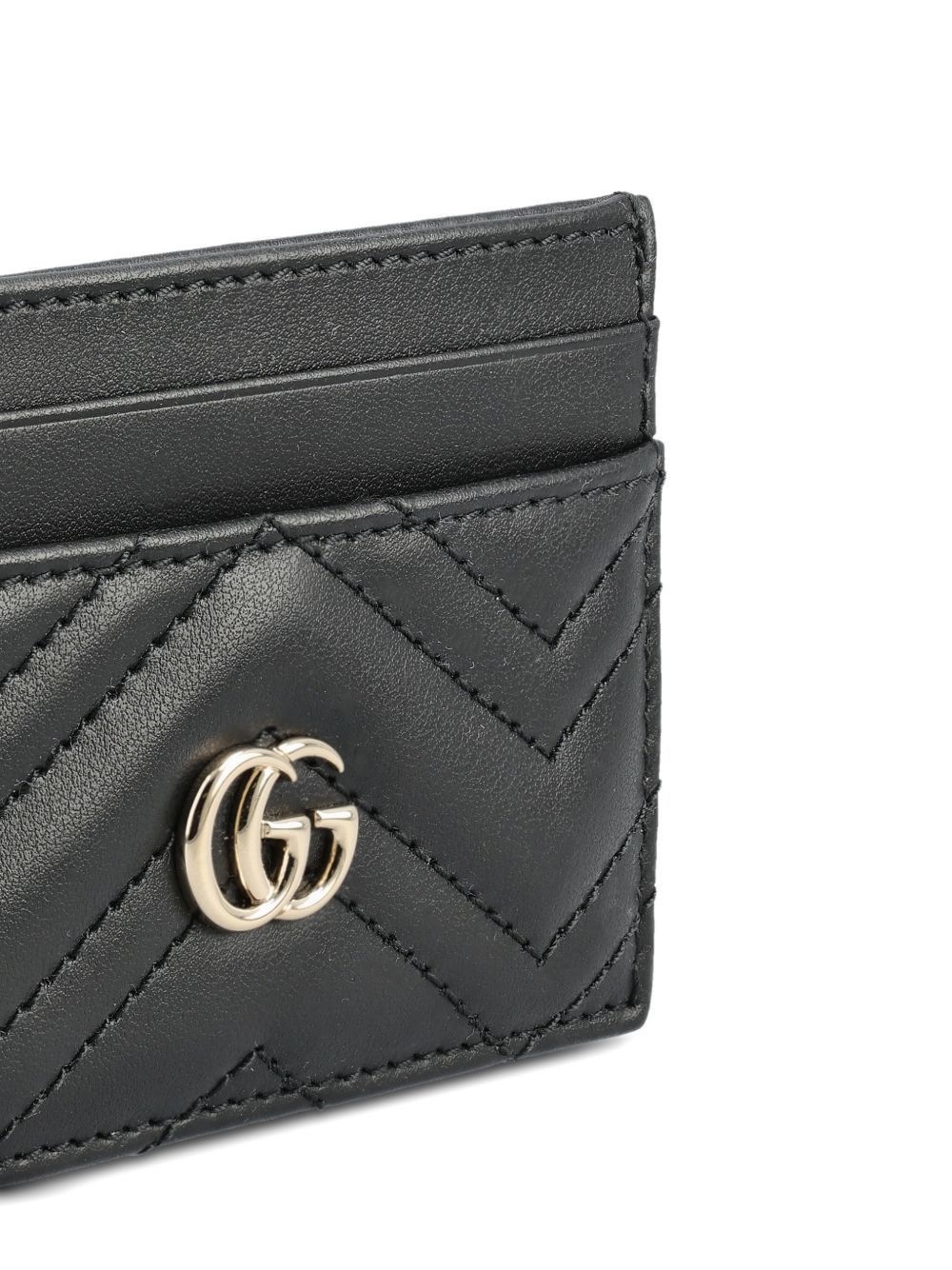Gucci GG MARMONT LEATHER CARD CASE Size ONE SIZE - 4 Thumbnail
