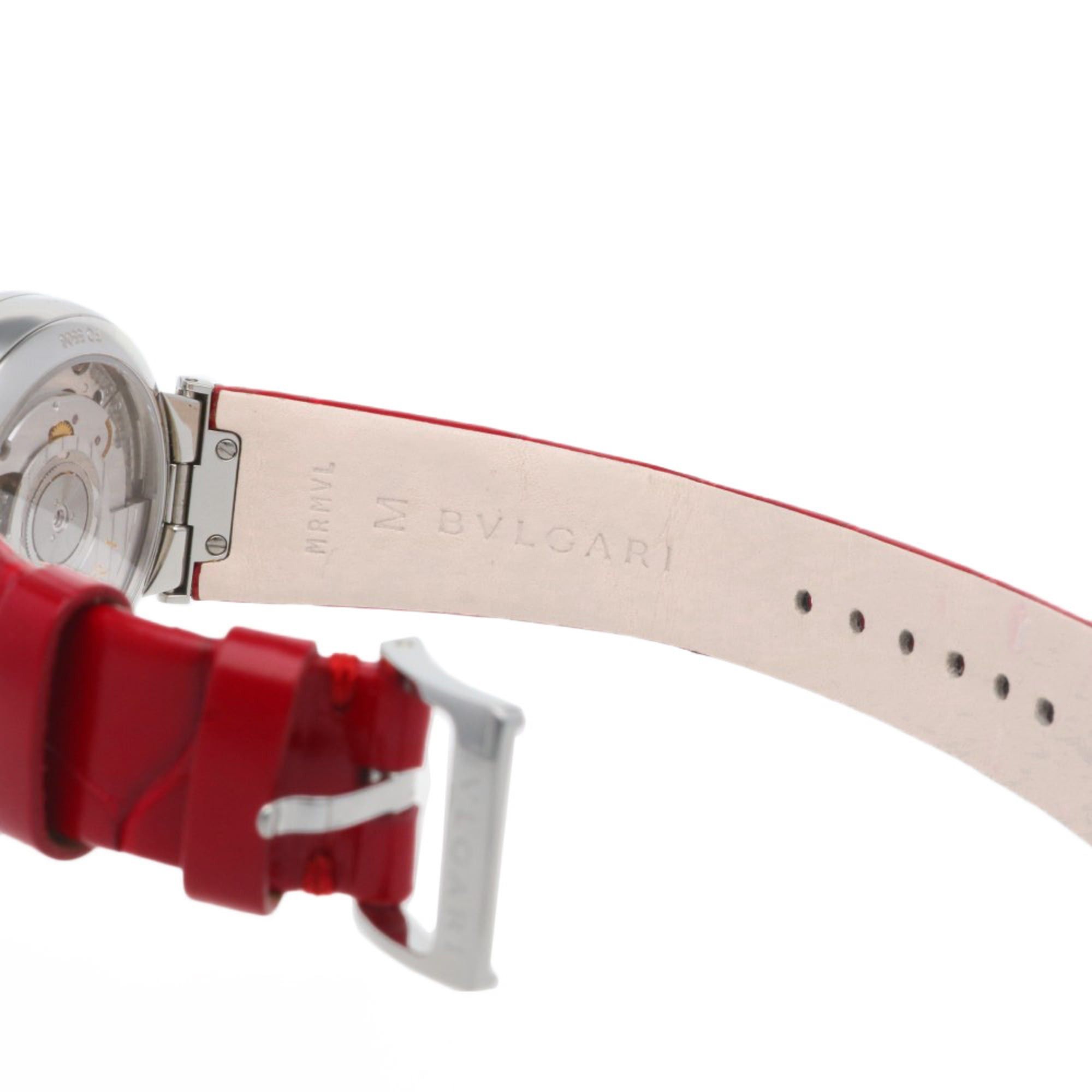 Bvlgari Bvlgari Lucea Stainless Steel Watch LU33C2SLD/11 Automatic Women's BVLGARI Pink Shell with 11 Diamonds, Overhauled Size ONE SIZE - 9 Thumbnail
