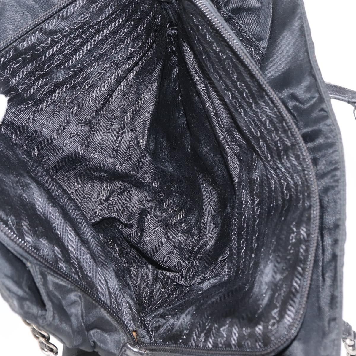 Prada Prada Vintage Chain Shoulder Bag Tessuto Size ONE SIZE - 24 Thumbnail
