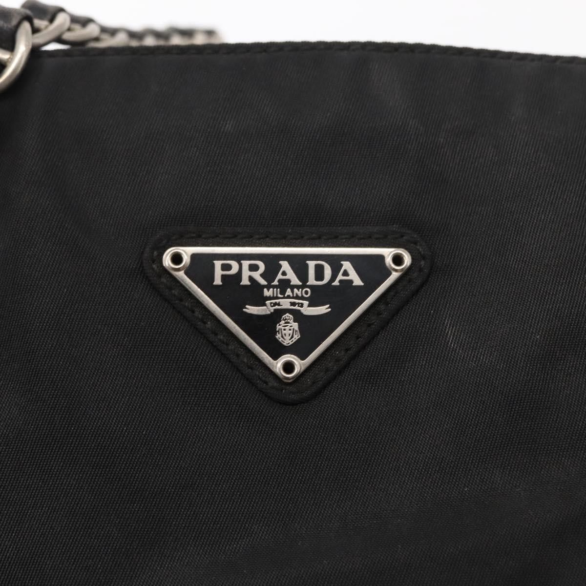 Prada Prada Vintage Chain Shoulder Bag Tessuto Size ONE SIZE - 15 Thumbnail