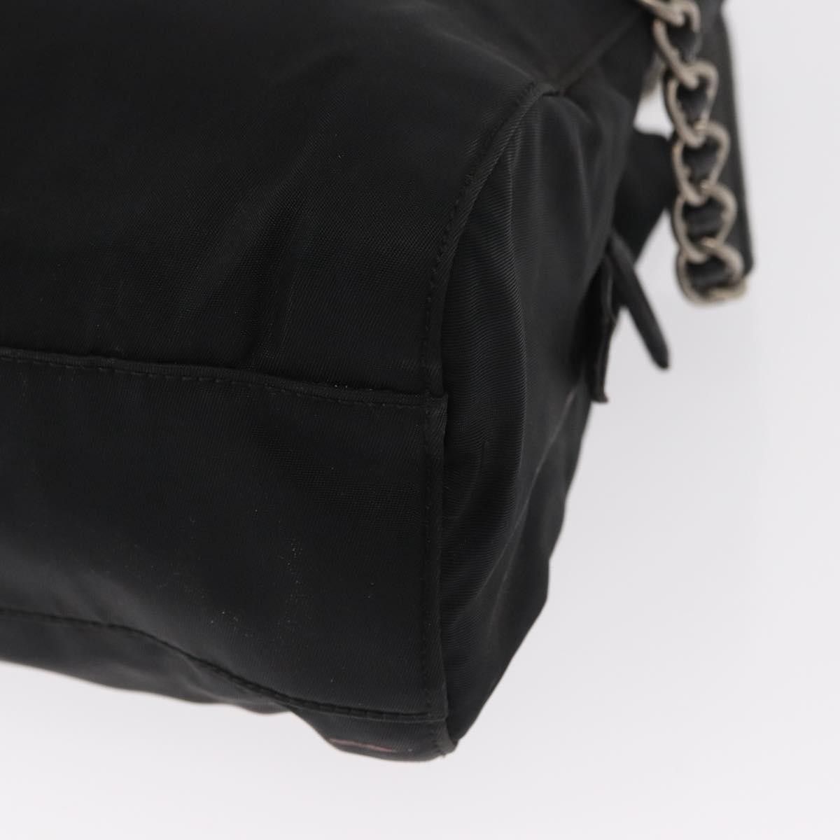 Prada Prada Vintage Chain Shoulder Bag Tessuto Size ONE SIZE - 12 Thumbnail
