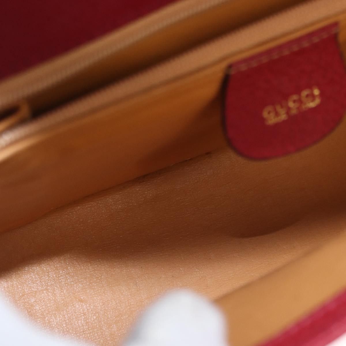 Gucci Gucci Vintage Bamboo Handle Bag Leather Size ONE SIZE - 5 Thumbnail