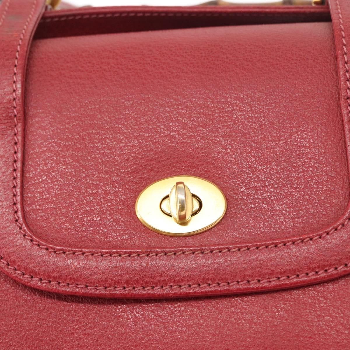 Gucci Gucci Vintage Bamboo Handle Bag Leather Size ONE SIZE - 16 Thumbnail